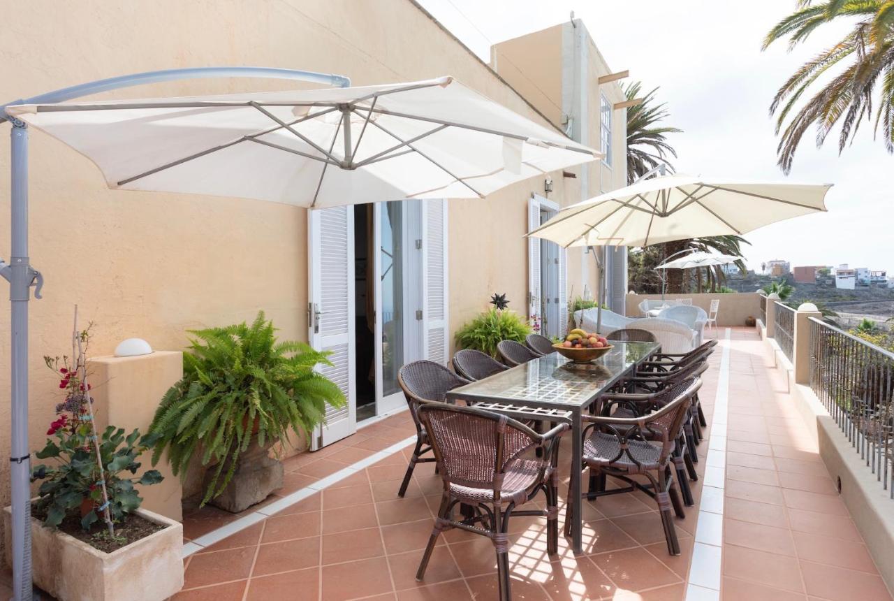 Detached Villa With Garden, Heated And Private Pool, Sea View, Parking Free Tijoco de Abajo Екстериор снимка